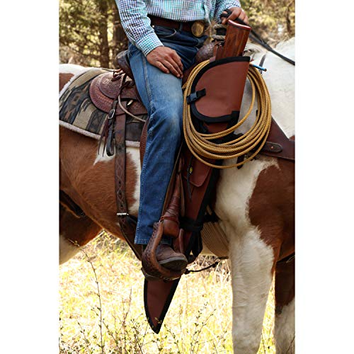 TrailMax Padded Rifle Scabbard for Horse Saddle & ATV – Weather-Resistant Gun Case