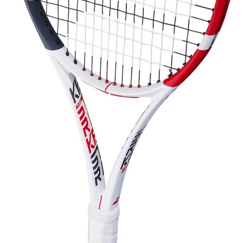 Babolat Pure Strike 16/19 Tennis Racquet Racquet - Strung with 16g White Babolat Syn Gut at Mid-Range Tension (4 1/4" Grip)