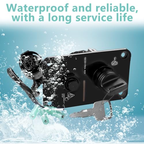 12V Marine Ignition Key Switch Panel for Yamaha Outboard Engines