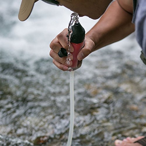 Ultralight Backpacking Water Filter - Portable Hydration & Emergency Purifier