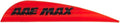 AA & E Max Stealth Vane - Fire Orange 100 Pack for Enhanced Archery Performance