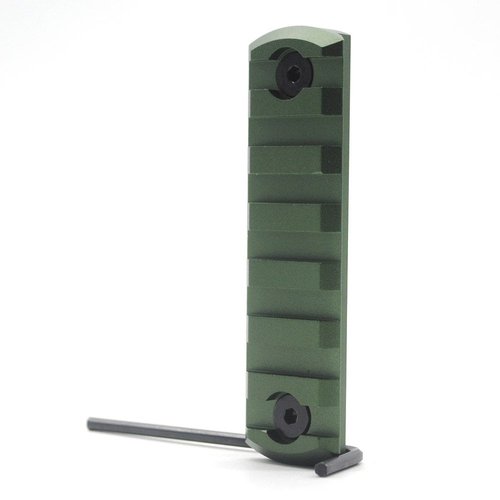 TriRock Outdoor Keymod Rail Section Olive Drab Green Color for Picatinny & Weaver Rail