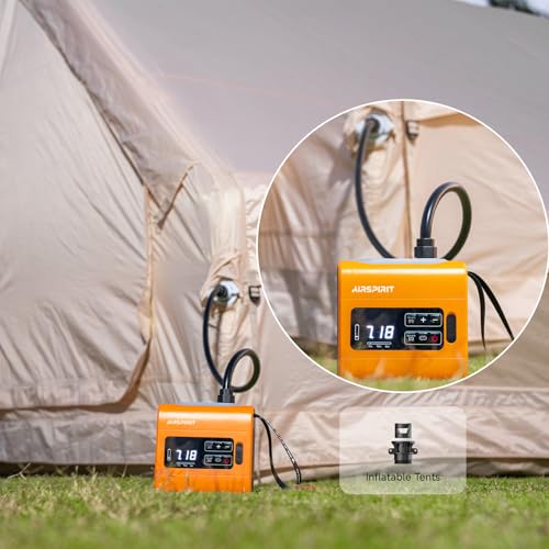 Electric Paddle Board Pump - Rechargeable High Pressure SUP Inflator with Digital Display