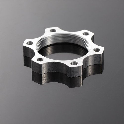 Leadigol 10PCS 6 Bolt Flange Adapter,44mm/48mm Bike Bicycle Freewheel Threaded Hubs Disk Disc Brake Rotor for Bicycle Accessories(44)