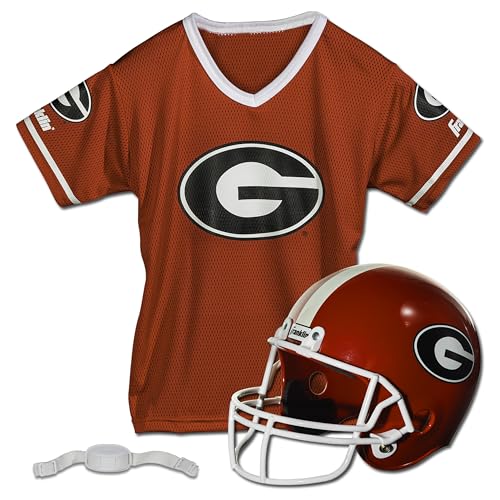 Georgia Bulldogs NCAA Kids Helmet & Jersey Set - One Size