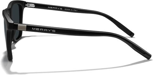 MERRY'S Polarized Sunglasses - Classic Retro Style for Men & Women | Durable Aluminum Legs