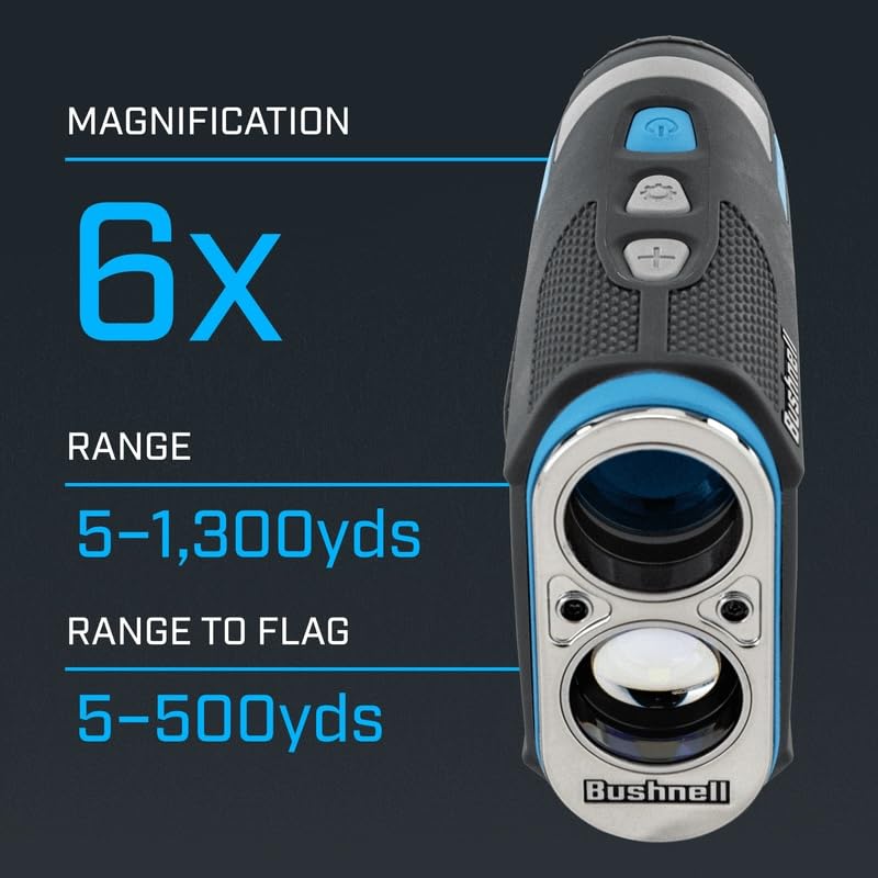 Golf Rangefinder Laser GPS Hybrid with Slope Switch - Blue
