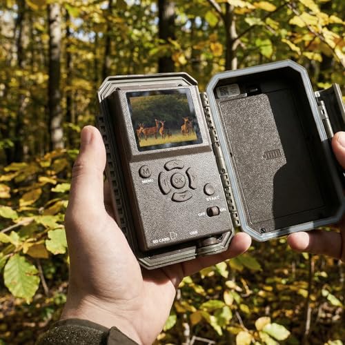 Meidase 2 Pack Trail Camera P70, 64MP HD Night Vision, Waterproof, Motion Activated