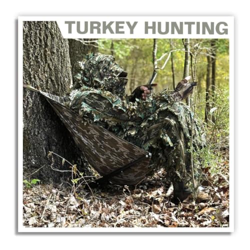 Lightweight Tree Hunting Seat with Adjustable Legs, Camo, and Storage