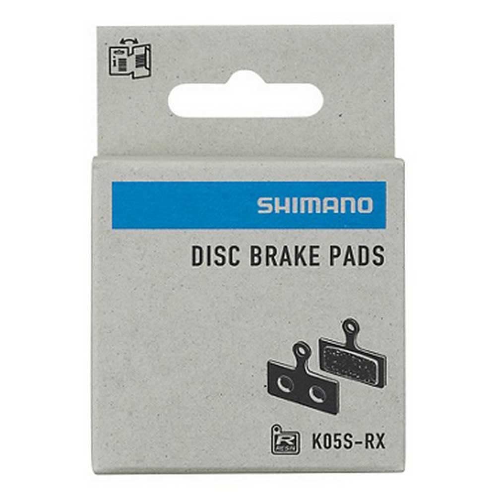Shimano K05S-RX disc Pads and Spring, Steel Back, Resin,Black