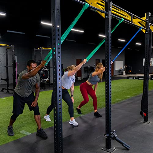 Assisted Pull-up Resistance Bands Set 3 Bands for Strength Training & Rehab - Heavy Duty Latex