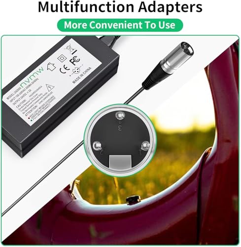 24V 2A Electric Scooter Charger for Pride Jazzy & eZip Mobility Scooters