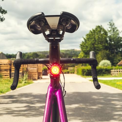 Rechargeable LED Rear Light for Bicycles and Vehicles - Waterproof, High Visibility