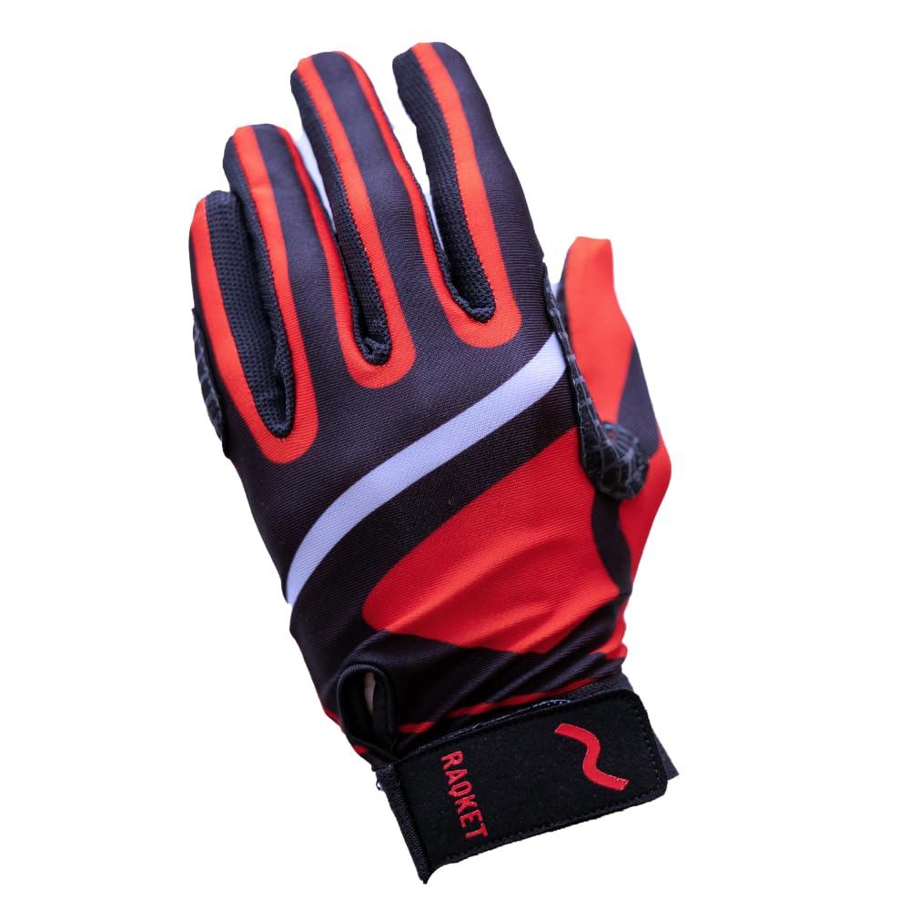 Raqket Pickleball Gloves, Small, Black