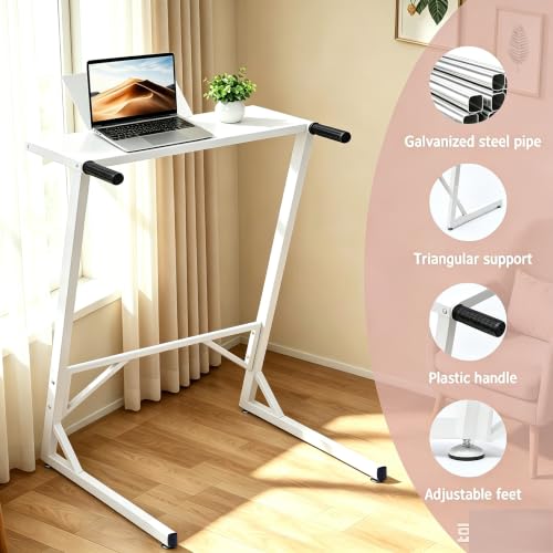 Alphaobo White Walking Pad Handle Bar for 23.6-Inch-Wide Treadmills – Safety & Support
