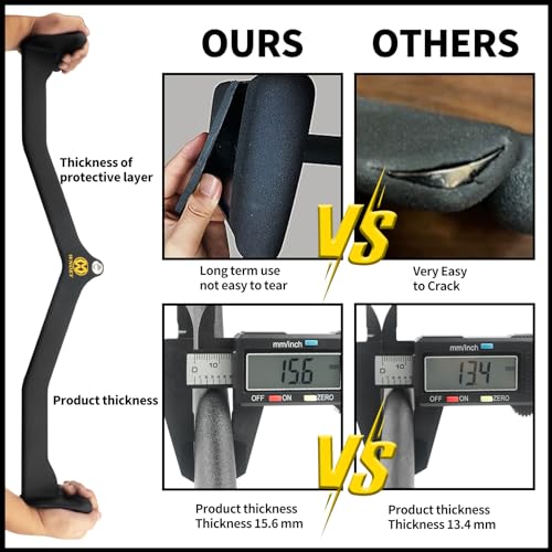 LAT Pulldown Attachment Set - Handle Grips for Back Triceps Biceps Strength Training, Style 1+3+5