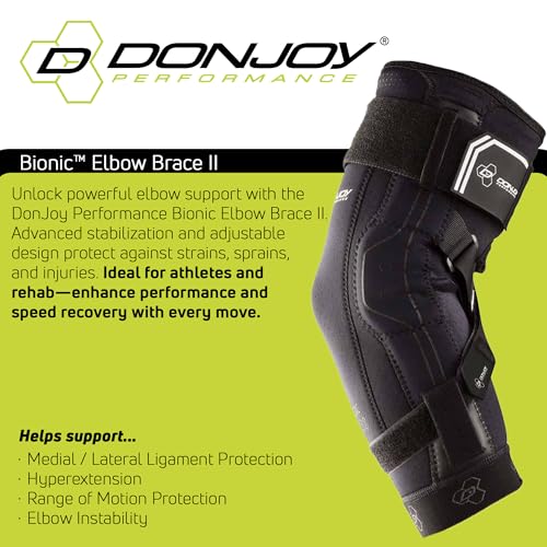 DonJoy Performance Bionic II Elbow Brace Medium - Supports & Stabilizes Joints