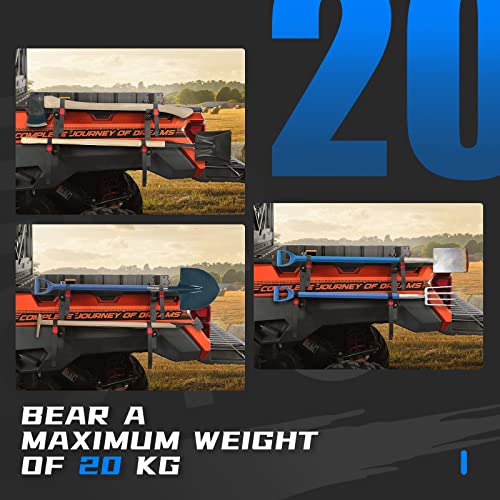 UTV Tool and Shovel Holder Rack for Polaris Ranger & General