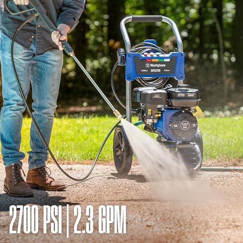Westinghouse WPX2700 2700 PSI Gas Pressure Washer with 2.3 GPM, Nozzle Set & Soap Tank