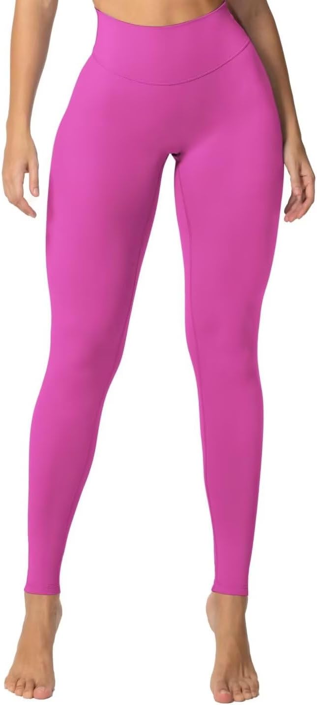 Sunzel Sunzfly Invisible Butt Scrunch Leggings - High Waisted Gym Yoga Pants with Tummy Control for Women