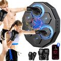 Smart Wall-Mounted Boxing Machine with Gloves | Home Fitness & Kids Game