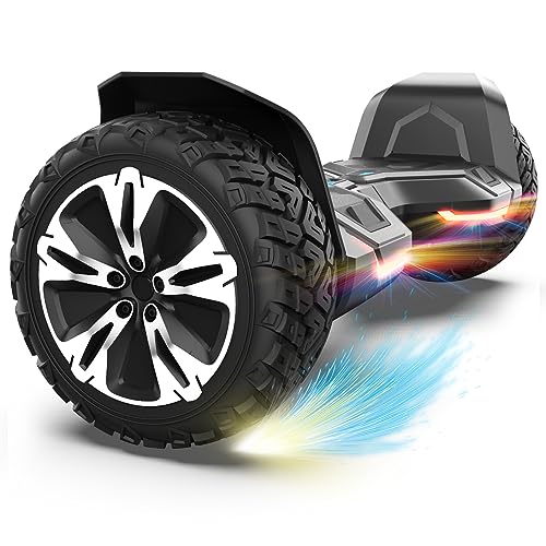 Gyroor Warrior G2 8.5" Off-Road Self Balancing Scooter for Kids & Adults - Black