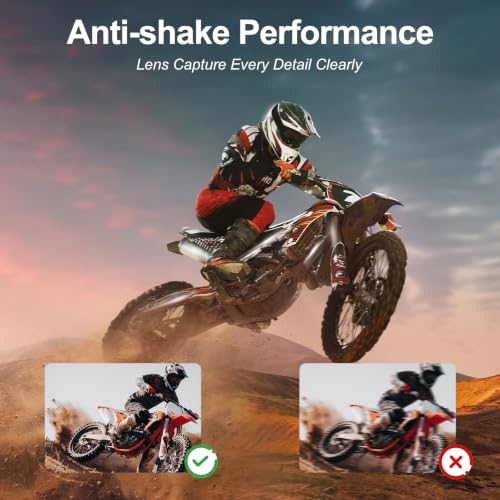4K Action Camera with Waterproof Case, Wide-Angle POV Body Cam, WiFi