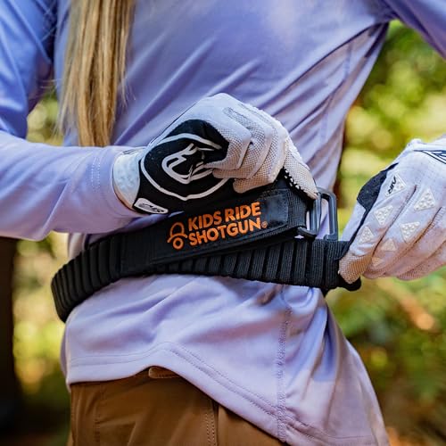 Quick Fit MTB Tow Rope Black for Kids & Adults | 500lb Load Capacity
