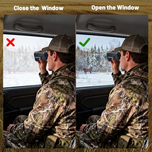 Long Distance Hunting Range Finder 1700 Yards 7X Zoom Angle Compensation