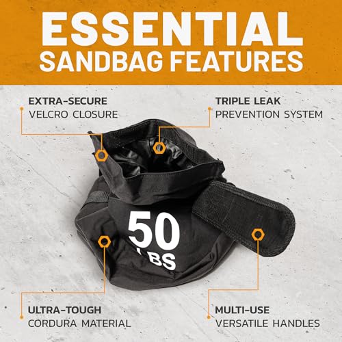 200 lb Strongman Sandbag for Weight Training - Versatile Fitness Equipment