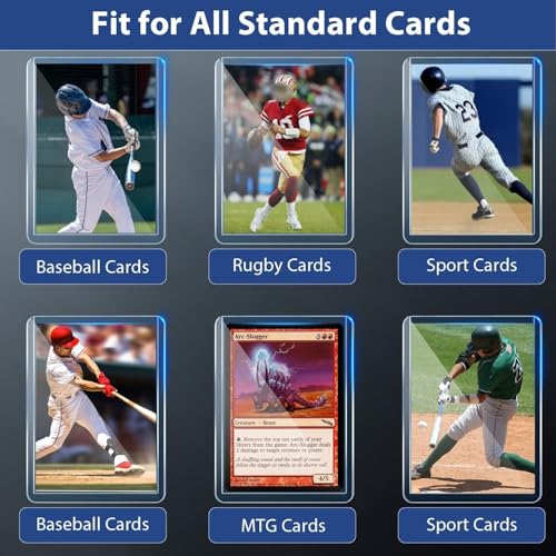 PJU 2000 Card Sleeves Pack - 1000 Hard + 1000 Soft Trading Card Protectors