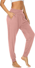 UEU Women's Cozy Yoga Joggers - Comfy Loose Workout Sweatpants with Pockets | Perfect for Lounging
