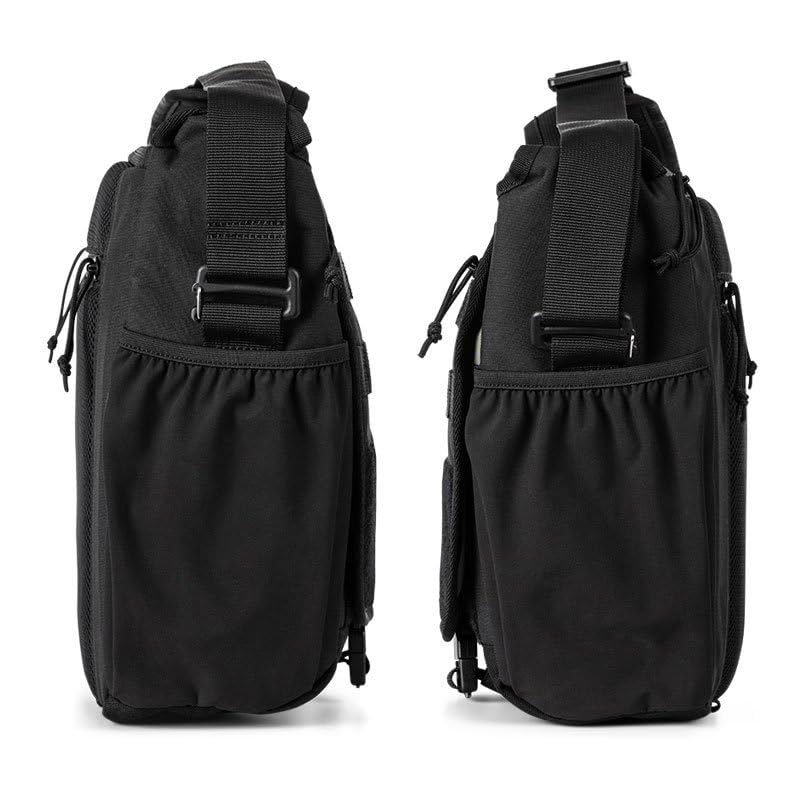 5.11 Tactical Overwatch Messenger Bag 18L for Laptop & EDC, Black