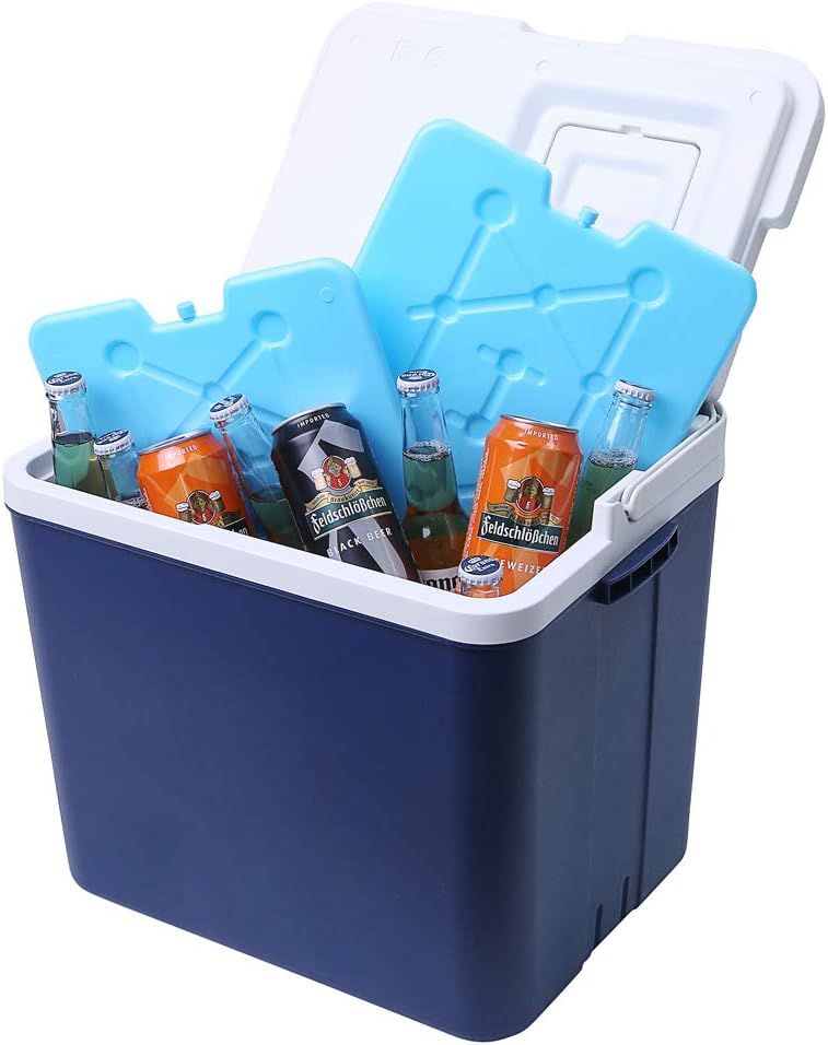 XL Large Ice Packs for Coolers - Slim Freezer Packs for Camping- Long Lasting Reusable Dry Ice Blocks, 13 x 10 x 0.5 inch, Quick Freeze - Set of 4