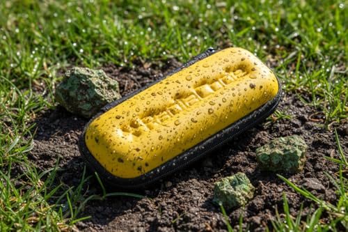 Yellow Hard Protective Case for Radiation Detector 102/103/103G with Wrist Loop & Carabiner