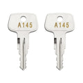 A145 SKS roof Rack Key,Replacement Keys for Yakima SKS Ski,Crossbars,Carrier Racks,Roof and Cargo Box.(Code A145)