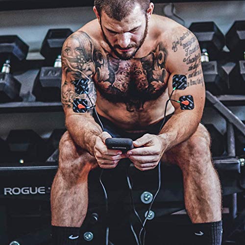 Muscle Stimulator with TENS Kit - 10 Programs for Muscle Recovery & Performance