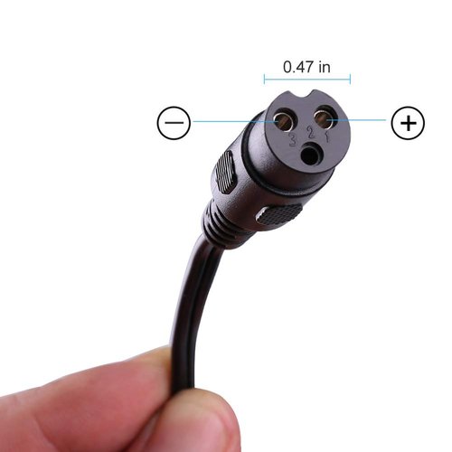 LotFancy 24V 1.5A Electric Scooter Charger for Razor E100, E200, E300, E500, PR200, MX350, Dirt Bike, Pocket Mod, Sports Mod, and Dirt Quad, Battery Charger Replacement for W13112099014