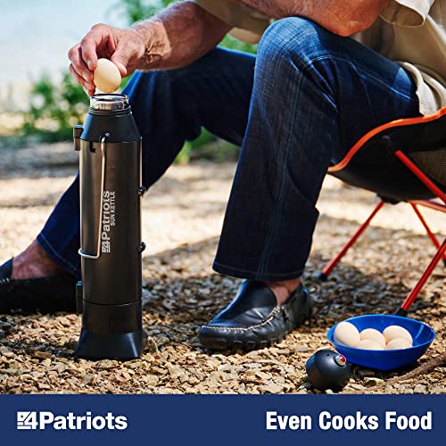 4Patriots Sun Kettle Portable Solar Water Heater 16.9 Fl Oz - Emergency & Camping