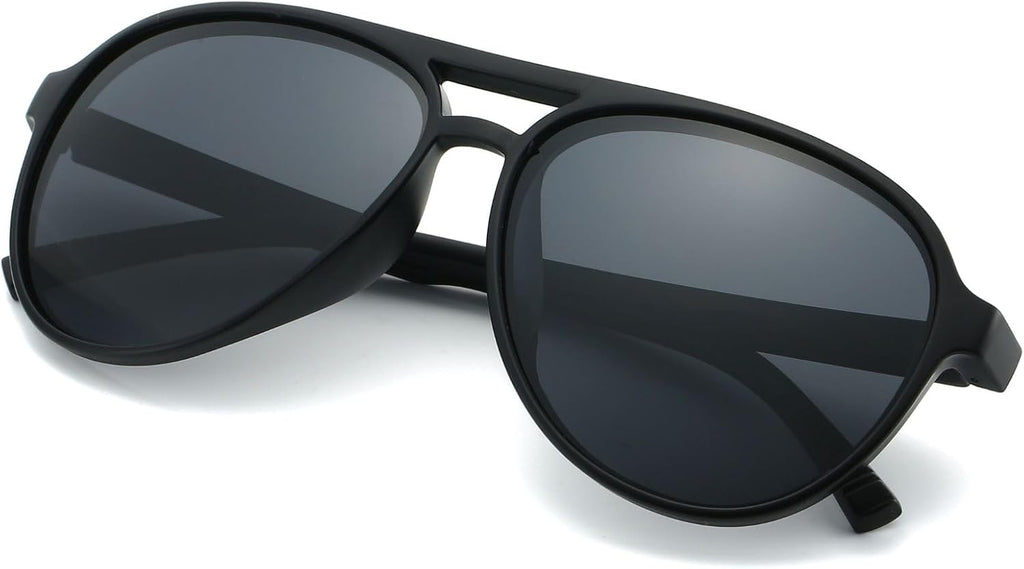 Skiennix Classic Aviator Polarized Sunglasses - Retro 70s/80s Style for Men & Women | Colorful Shades