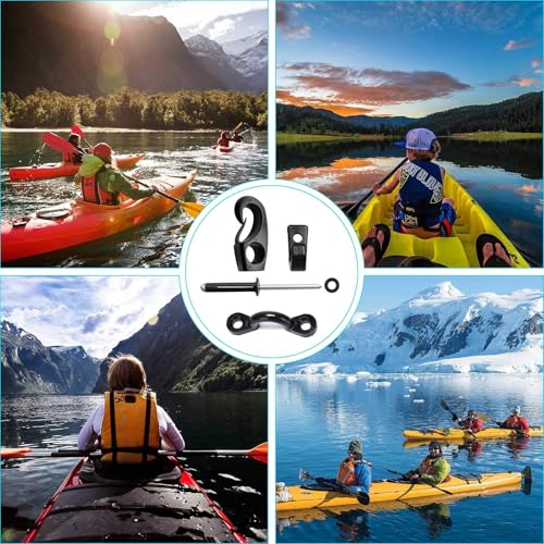Kayak Tie Down Loops with Stainless Steel Rivets - Durable Anchors for Secure Rigging