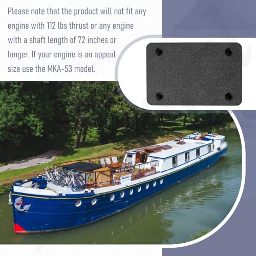 Quick Release Bracket Attachment for Minn Kota MKA-21 Trolling Motor