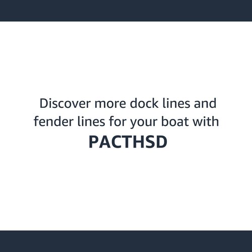 Marine Grade Dock Lines Bundle - 1/2" x 15ft & 3/8" x 20ft Double Braided Nylon Ropes - 4 Pack with 12" Loops
