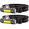 Rechargeable LED Headlamp 2000 Lumens Waterproof Adjustable Headlight for Camping Work