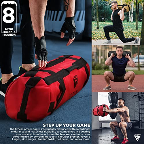 Unfilled Black 125-200LB Sandbag for Strength Training & Powerlifting