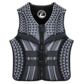 Adult Life Vest for Water Sports Grey Large - Unisex Kayaking & Paddling Impact Jacket