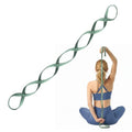 VRTX Stretch Straps for Exercise | Yoga & Pilates Stretching Bands w/ 7 Loops | Resistance Bands for Fitness Workout, Home Gym, Physical Therapy | Soft Mesh Cloth, Durable – Light (6.6-22lbs)