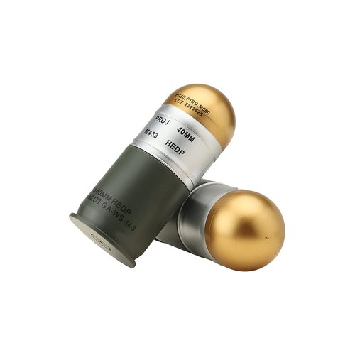Airsoft M433 HEDP 40mm Dummy Grenades (Pack of 3)
