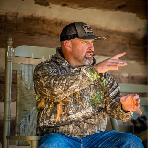 Men's Large Camouflage Hunting Hoodie - Mossy Oak Bottomland Performance Fleece