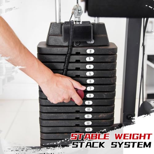 Weight Stack Adapter Plates 5 Lb / 2.5 Lb Set for Fitness Equipment - Variation of 5 Lb / 2